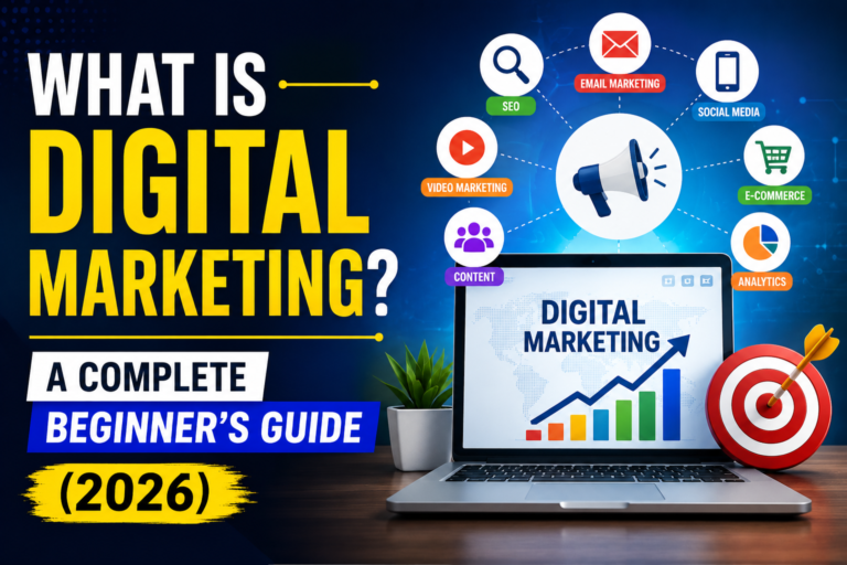 What is Digital Marketing? A Complete Beginner’s Guide (2026)