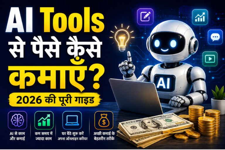 AI Tools से पैसे कैसे कमाएँ?